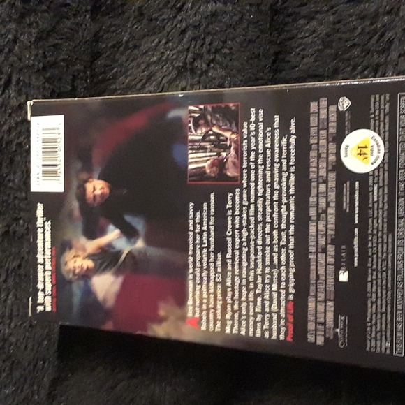6/$15 Proof of Life Warner Bros VHS video tape - Picture 2 of 4
